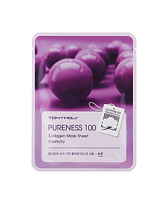 Tony Moly Pureness 100 Collagen Mask Sheet - Тканевая маска с экстрактом коллагена